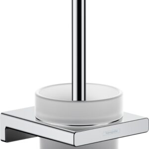 Perie wc cu suport Hansgrohe AddStoris crom