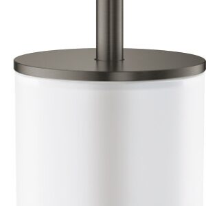 Perie wc cu suport de perete Grohe Atrio  brushed hard graphite