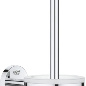 Perie wc cu suport de perete Grohe BauCosmopolitan crom
