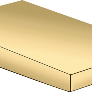 Pipa cada Hansgrohe Metropol montaj incastrat 18.5 cm gold optic lustruit