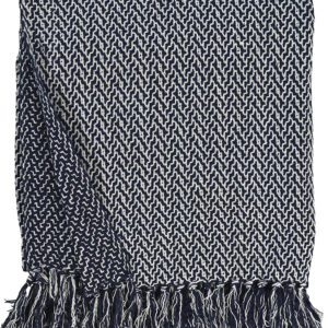 Pled Sander Beat 130x170cm 4 albastru navy