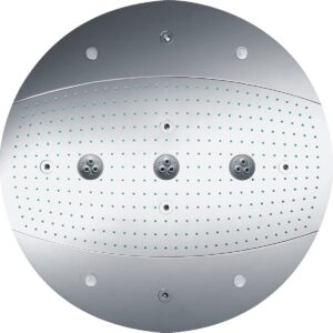 Precomanda - Palarie de dus Hansgrohe Raindance Rainmaker 600 3jet cu iluminare montare pe tavan crom