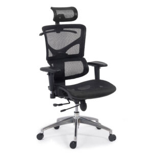 RESIGILAT - Scaun multifunctional cu brate reglabile si sezut culisabil SYYT 9500 negru