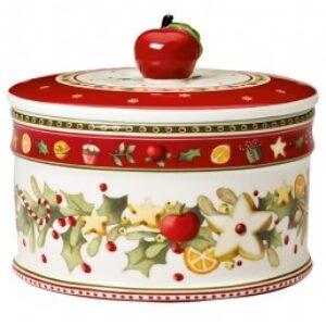 Recipient cu capac Villeroy & Boch Winter Bakery Delight Pastry 11x13cm
