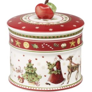 Recipient cu capac Villeroy & Boch Winter Bakery Delight Pastry 12x11cm