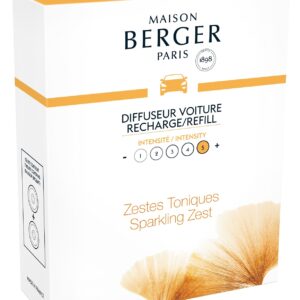 Rezerve ceramice odorizant masina Berger Aroma Energy Zestes toniques 2 piese