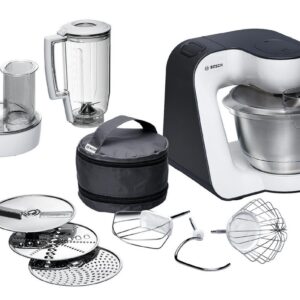 Robot de bucatarie Bosch Styline MUM52120 700W 4 trepte + Impuls alb