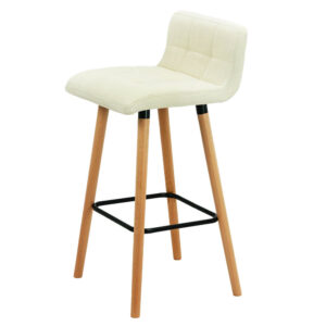 Scaun de bar ABS 127 alb