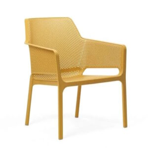 Scaun exterior Nardi Net Relax galben