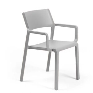 Scaun exterior Nardi Trill Armchair cu brate  gri