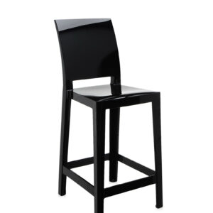 Scaun inalt Kartell One More Please design Philippe Starck 65cm negru