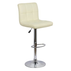 Scaune de bar modern rotativ ABS 191 crem