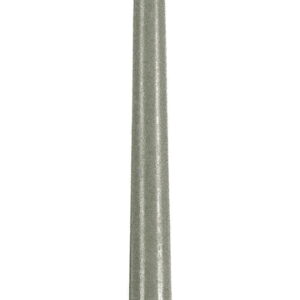 Set 12 lumanari conice La Francaise Colorama d22mm h29cm 8 ore gri