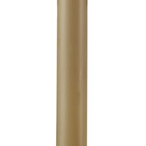 Set 12 lumanari drepte La Francaise Colorama  d22mm  h20cm  7 ore  taupe