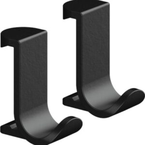 Set 2 agatatori Hansgrohe WallStoris cu fixare pe bara suport negru mat