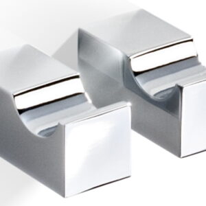 Set 2 cuiere de baie Decor Walther Corner crom