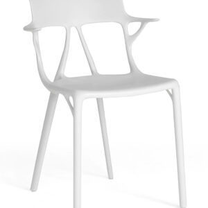 Set 2 scaune Kartell A.I. design Philippe Starck alb