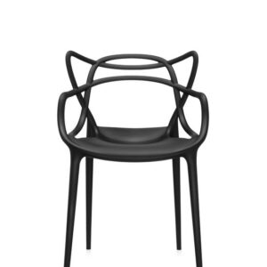 Set 2 scaune Kartell Masters design Philippe Starck & Eugeni Quitllet negru