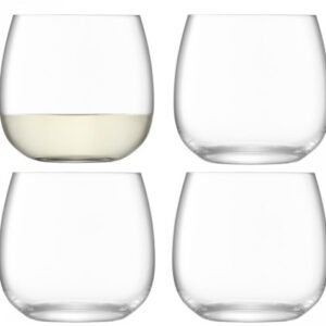 Set 4 pahare LSA International Borough Stemless 370ml