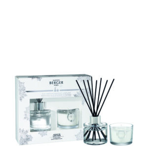 Set Berger Mini Duo Winter Festive Fir Bouquet Parfume 80ml + lumanare parfumata 80g