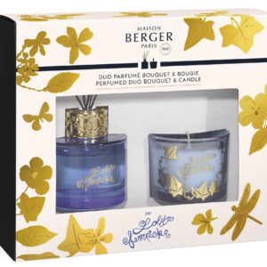 Set Maison Berger Duo Lolita Lempicka Blue Bouquet Parfume 80ml + lumanare parfumata 80g