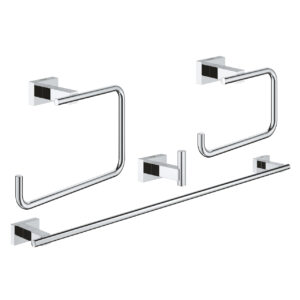 Set accesorii Grohe Essentials 4-in-1 crom