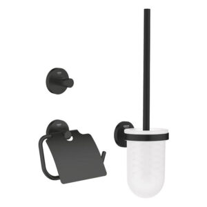 Set accesorii Grohe Start City 3-in-1  matte black