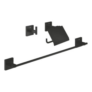 Set accesorii Grohe Start Cube Guest 3-in-1  matte black