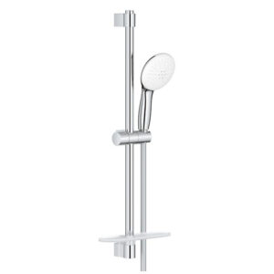 Set de dus Grohe Tempesta 110 II cu para de dus cu doua jeturi furtun si bara de 60cm crom