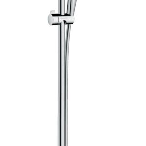 Set de dus Hansgrohe Croma Select E Vario EcoSmart 9l/min cu bara de 0.90m alb/crom