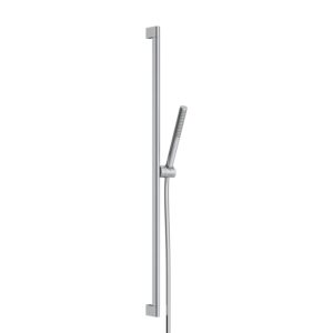 Set de dus Hansgrohe HG Pulsify S 1jet EcoSmart+ cu bara de dus 90cm crom