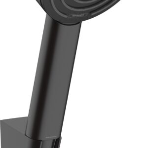 Set de dus Hansgrohe Pulsify S 105 cu un jet agatatoare si furtun 1.25 m negru mat
