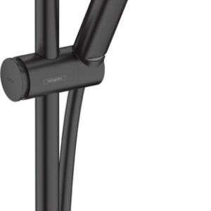 Set de dus Hansgrohe Pulsify Select 105 Relaxation cu 3 tipuri de jet si bara de 0.65 m negru mat