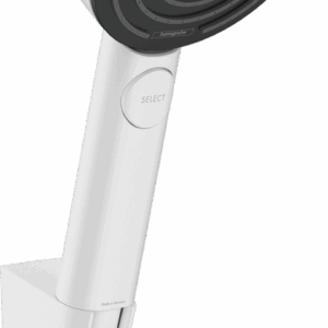 Set de dus Hansgrohe Pulsify Select S 105 3jet Relaxation EcoSmart cu agatatoare si furtun de dus 160cm alb mat
