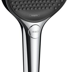 Set de dus Hansgrohe Rainfinity 130 3 tipuri de jet cu agatatoare si furtun 1.6m crom