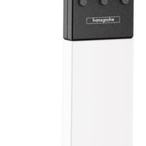 Set de dus Hansgrohe Rainfinity Baton 130 1 jet cu agatatoare si furtun 1.6m alb mat