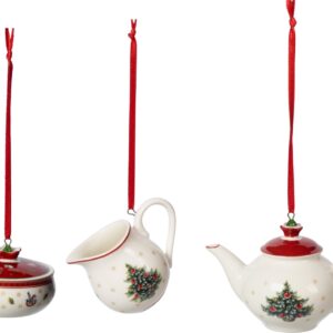 Set decoratiuni brad Villeroy & Boch Toy's Delight Decoration Coffee set 3 piese