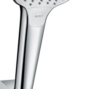 Set dus Hansgrohe Croma Select E Vario Porter cu para 110mm agatatoare si furtun 1 6m alb/crom