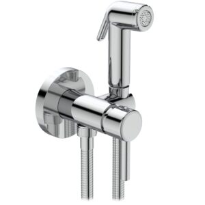 Set dus igiena intima Ideal Standard IdealSpray cu para agatatoare si furtun de dus crom