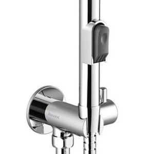 Set dus igiena intima Ravak BM 040.00 furtun 1200mm si robinet cu agatatoare
