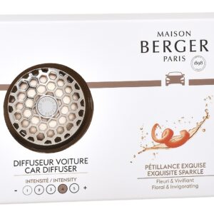 Set odorizant masina Berger Exquisite Sparkle + rezerva ceramica