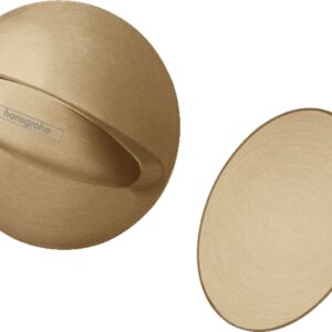 Set ornamente pentru sifon cu preaplin pentru cada Hansgrohe Flexaplus bronz periat