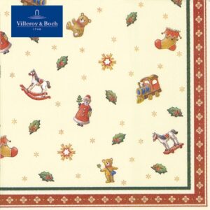 Set servetele hartie Villeroy & Boch Winter Specials Toys Lunch 33x33cm  20 bc