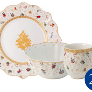 Set servire Villeroy & Boch Toy's Delight Breakfast For 2 Anniversary Edition 6 piese