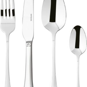 Set tacamuri Sambonet Bloom Solid Handle 24 piese inox