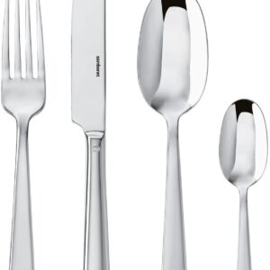 Set tacamuri Sambonet Flat Solid Handle 24 piese inox