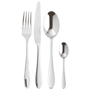 Set tacamuri Sambonet Velvet Solid Handle  24 piese  inox