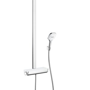 Showerpipe Hansgrohe Raindance Select E 360 white-crome