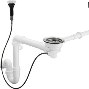 Sifon automat Hansgrohe D16-11 pentru chiuveta granit cu o cuva