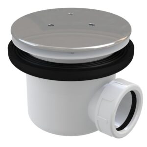 Sifon cadita de dus Ravak Professional 90 click-clack capac metalic crom